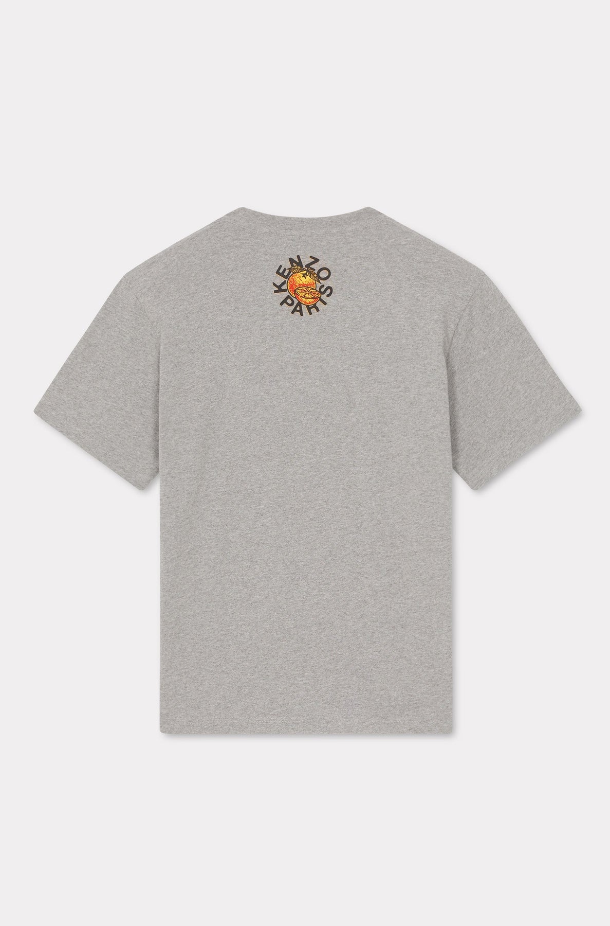 Classic T-shirt Kenzo Orange - Pearl Grey