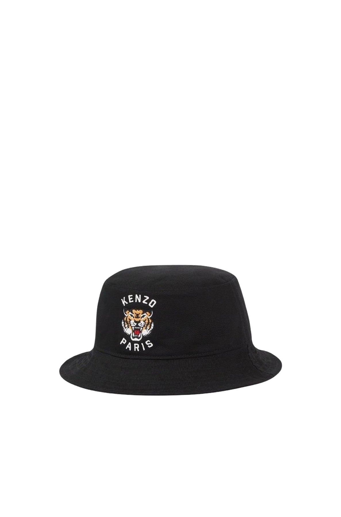Embroidered Kenzo Varsity Bob - Black