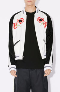 Veste réversible brodée Kenzo Éléphant en laine - Black