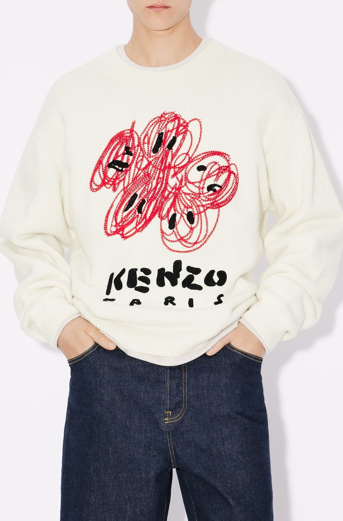 Rws Kenzo Drawn Varsity Jumper