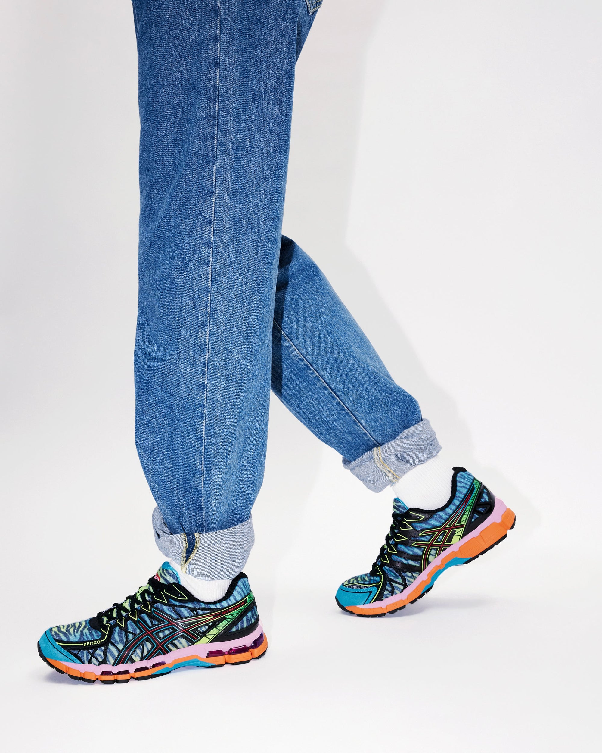 Kenzo X Asics Low Top Sneakers