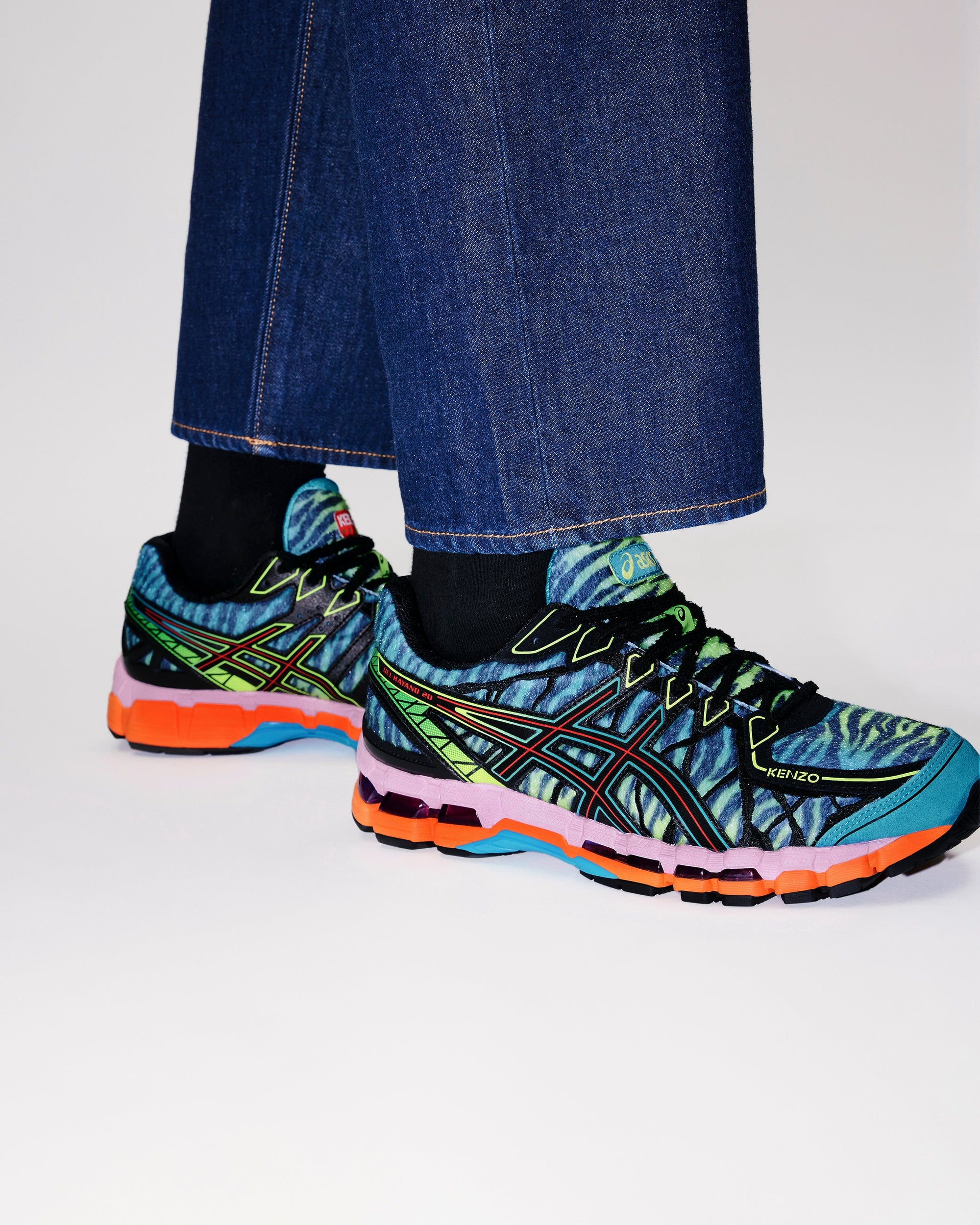 Kenzo X Asics Low Top Sneakers