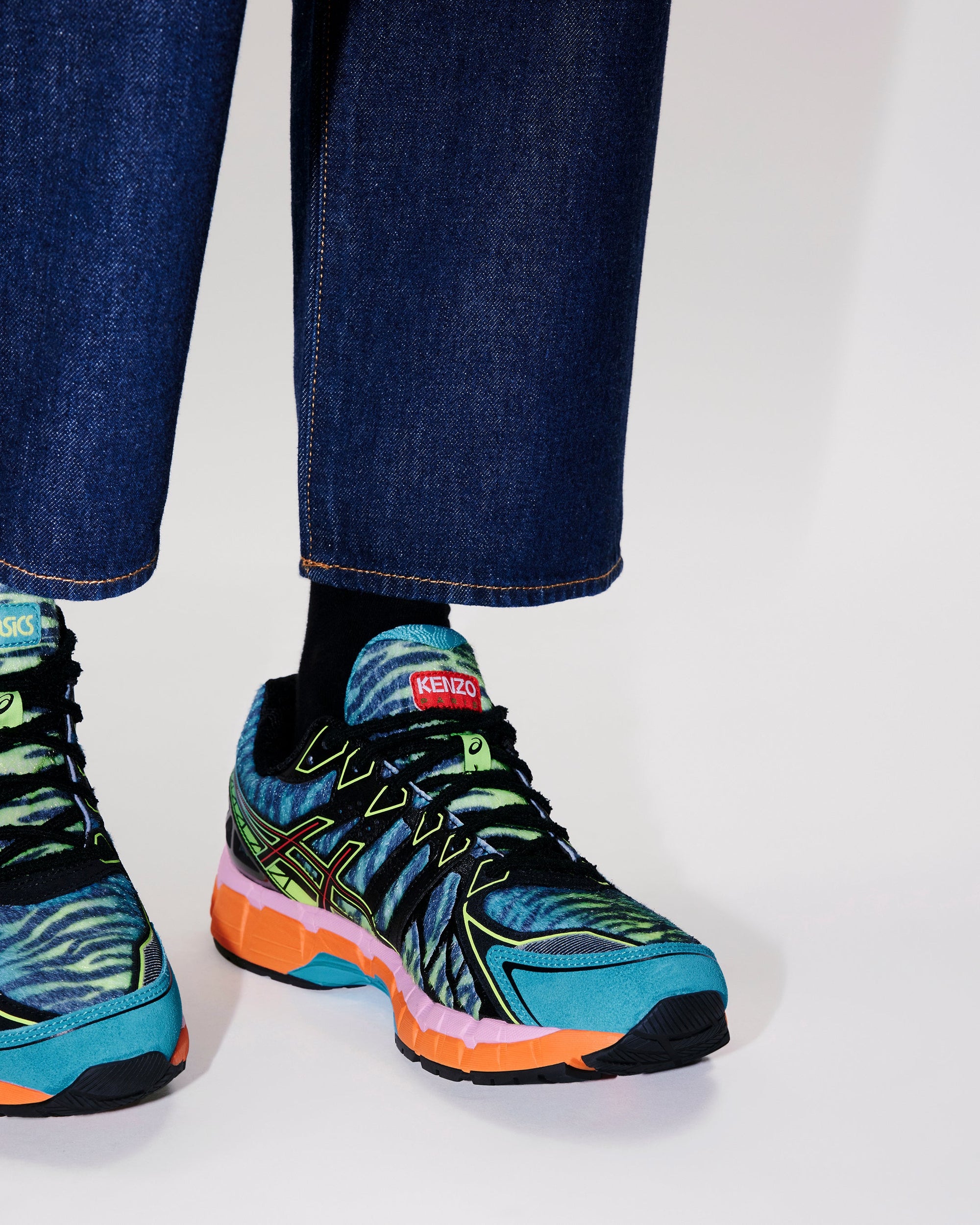 Kenzo X Asics Low Top Sneakers