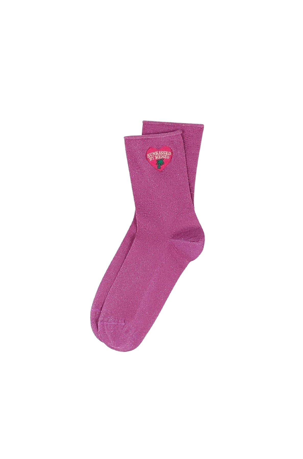 Kenzo Stamp Socks - Faded Pink