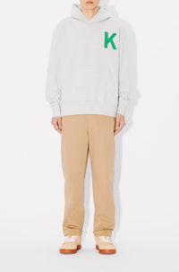 Sweatshirt oversize brodé Lucky Tiger - Pale Grey