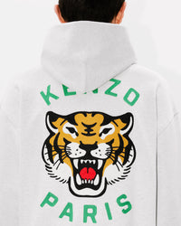 Lucky Tiger Oversize Emb. Hood