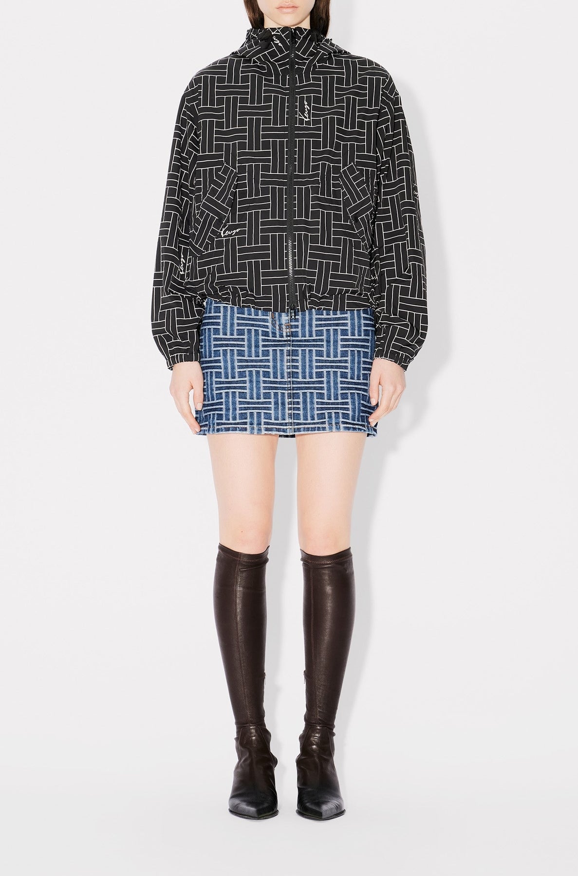 Kenzo Weave Windbreaker
