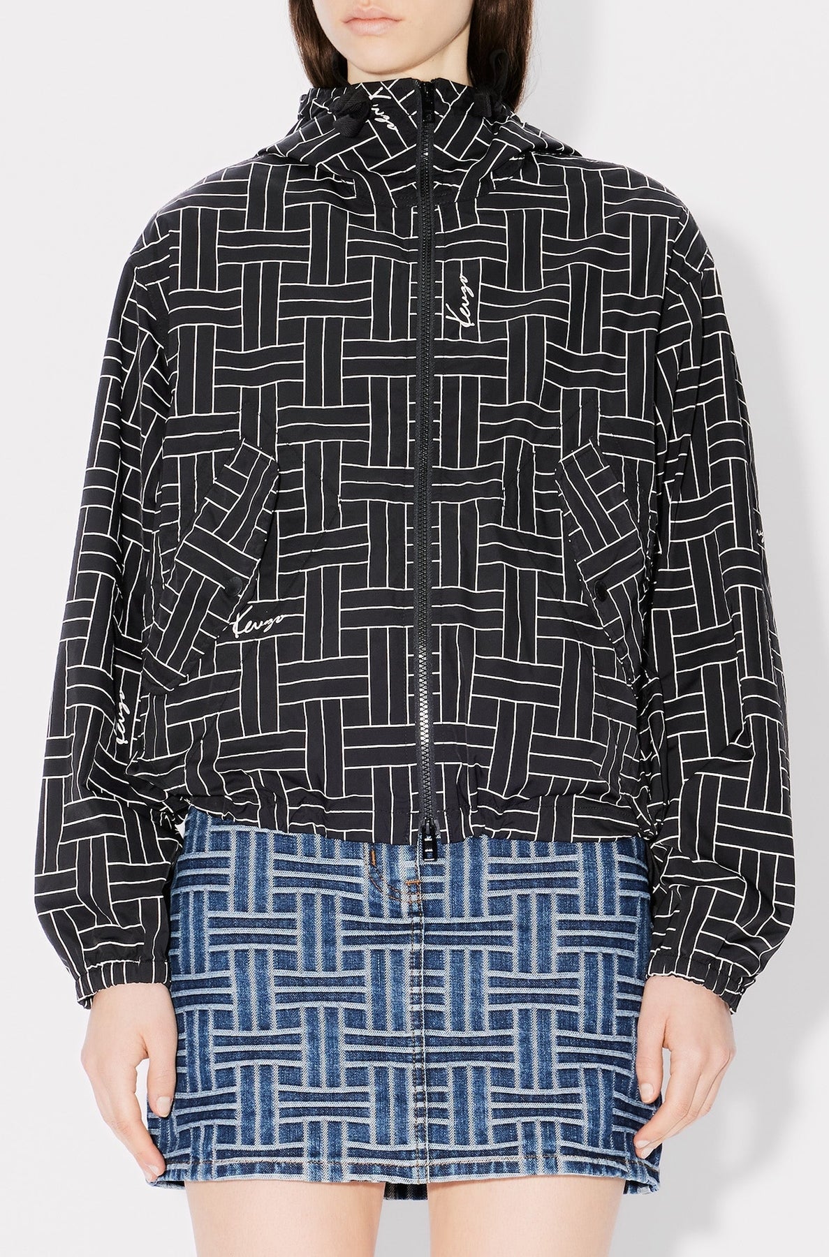 Kenzo Weave Windbreaker