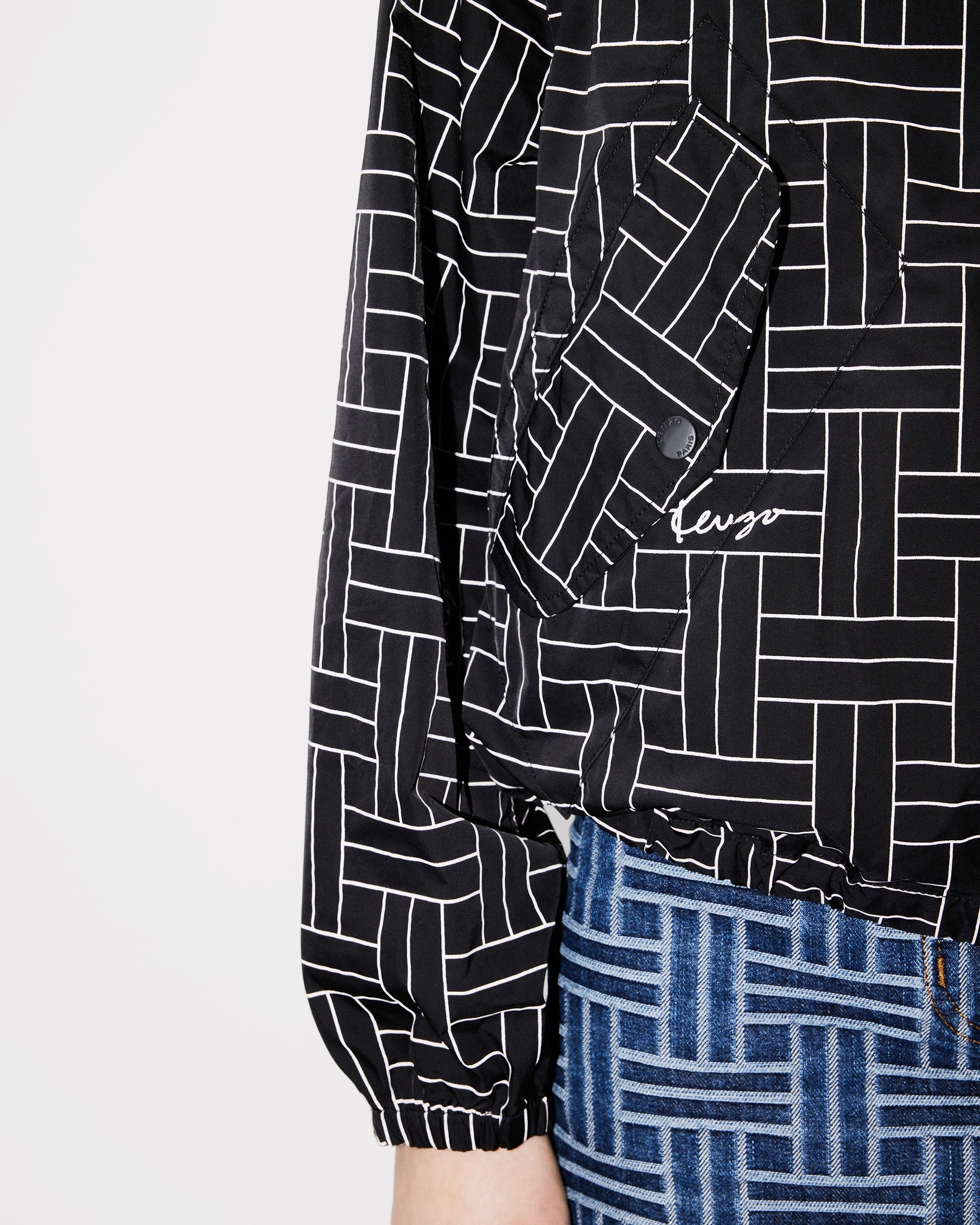 Kenzo Weave Windbreaker