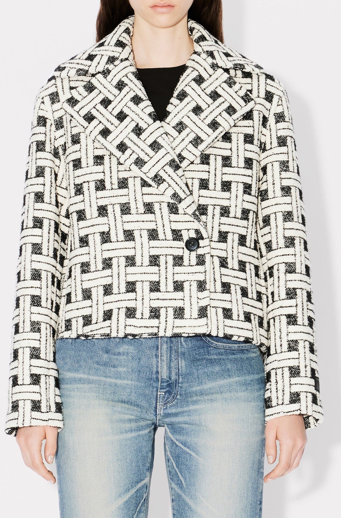 Kenzo Weave Jacket - Black