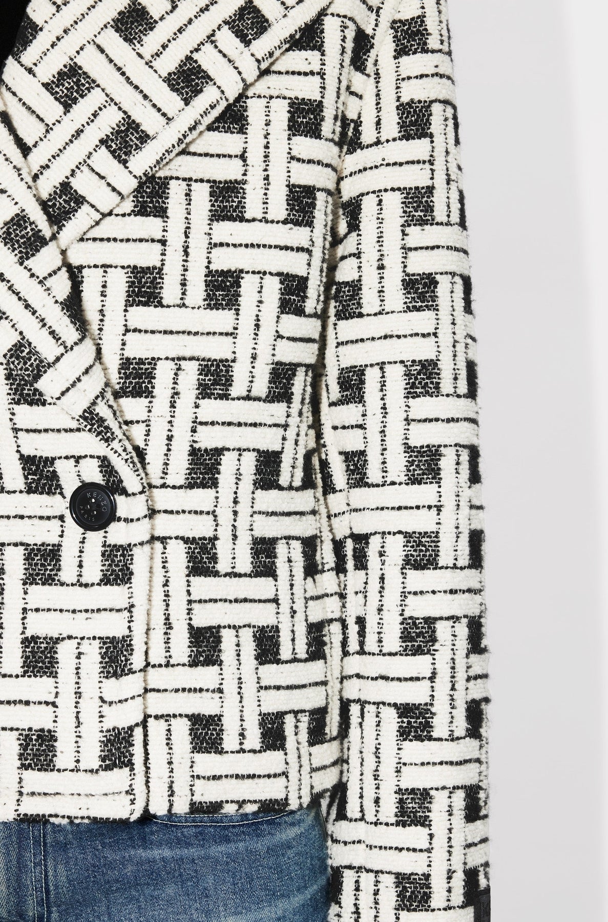 Kenzo Weave Jacket - Black