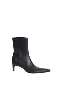 Kenzo Reia ankle boots in leather - Black