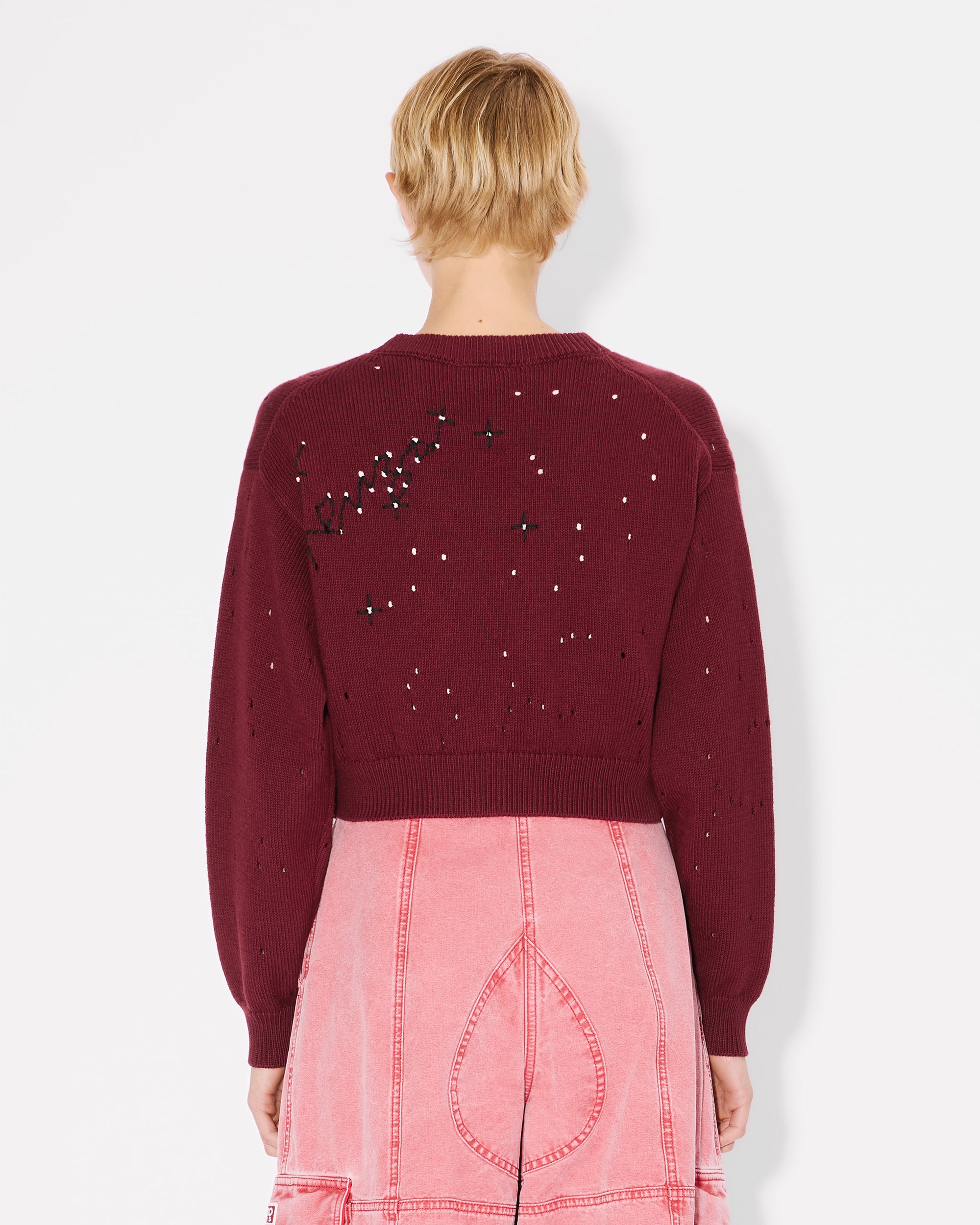 Constellation Cropped Cardigan