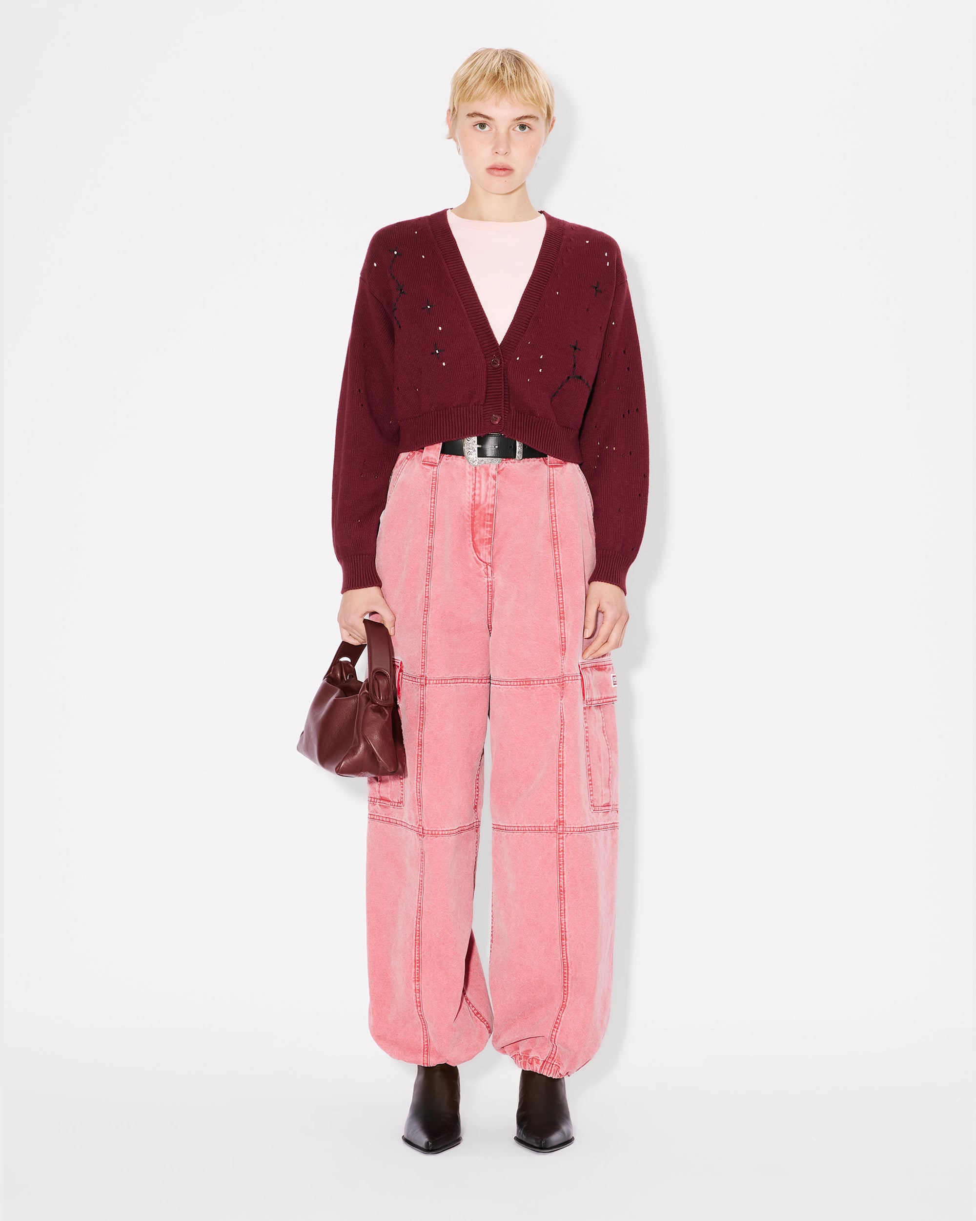 Constellation Cropped Cardigan
