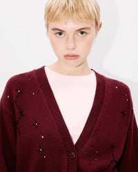 Constellation Cropped Cardigan