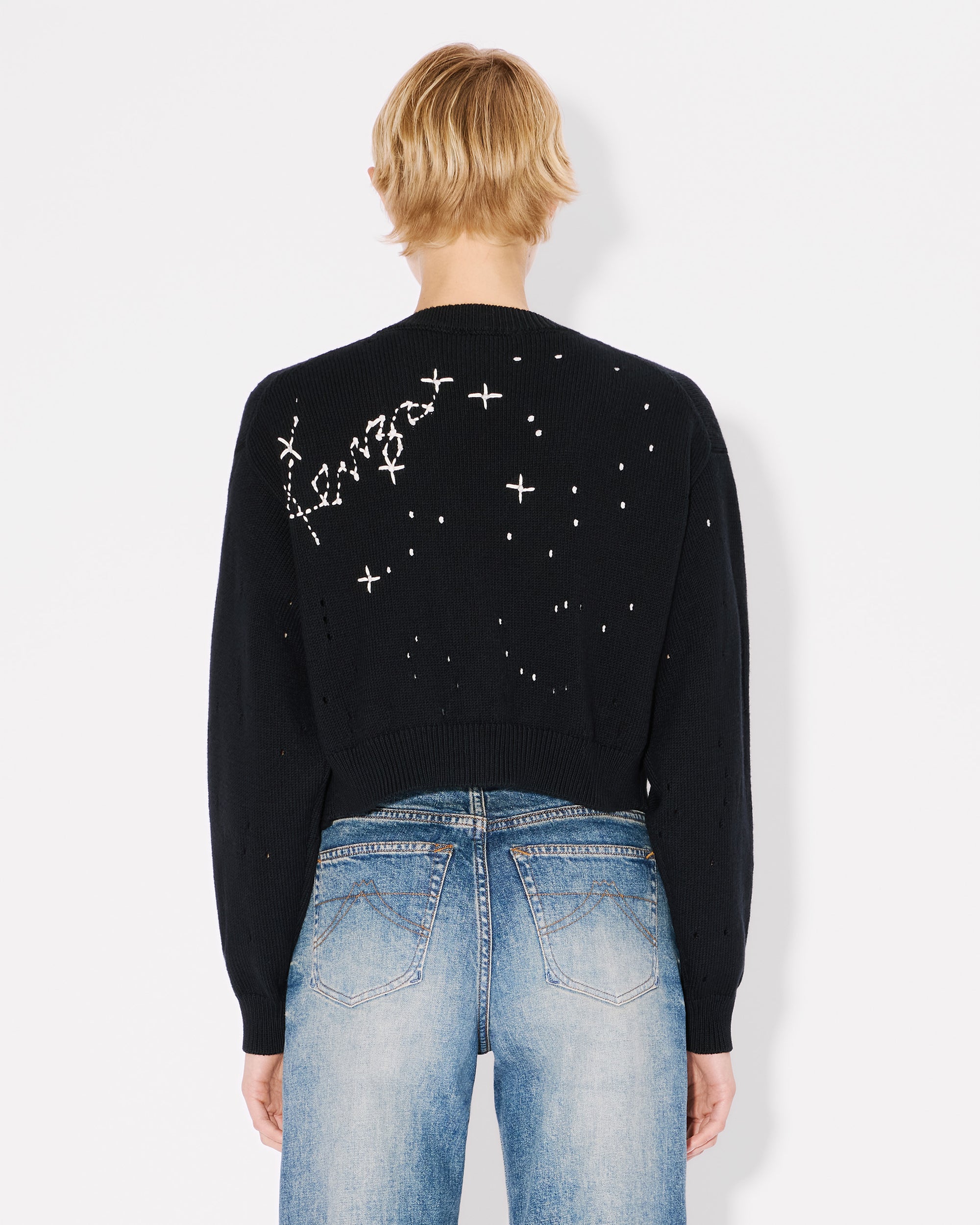Constellation Cropped Cardigan