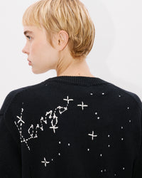Constellation Cropped Cardigan