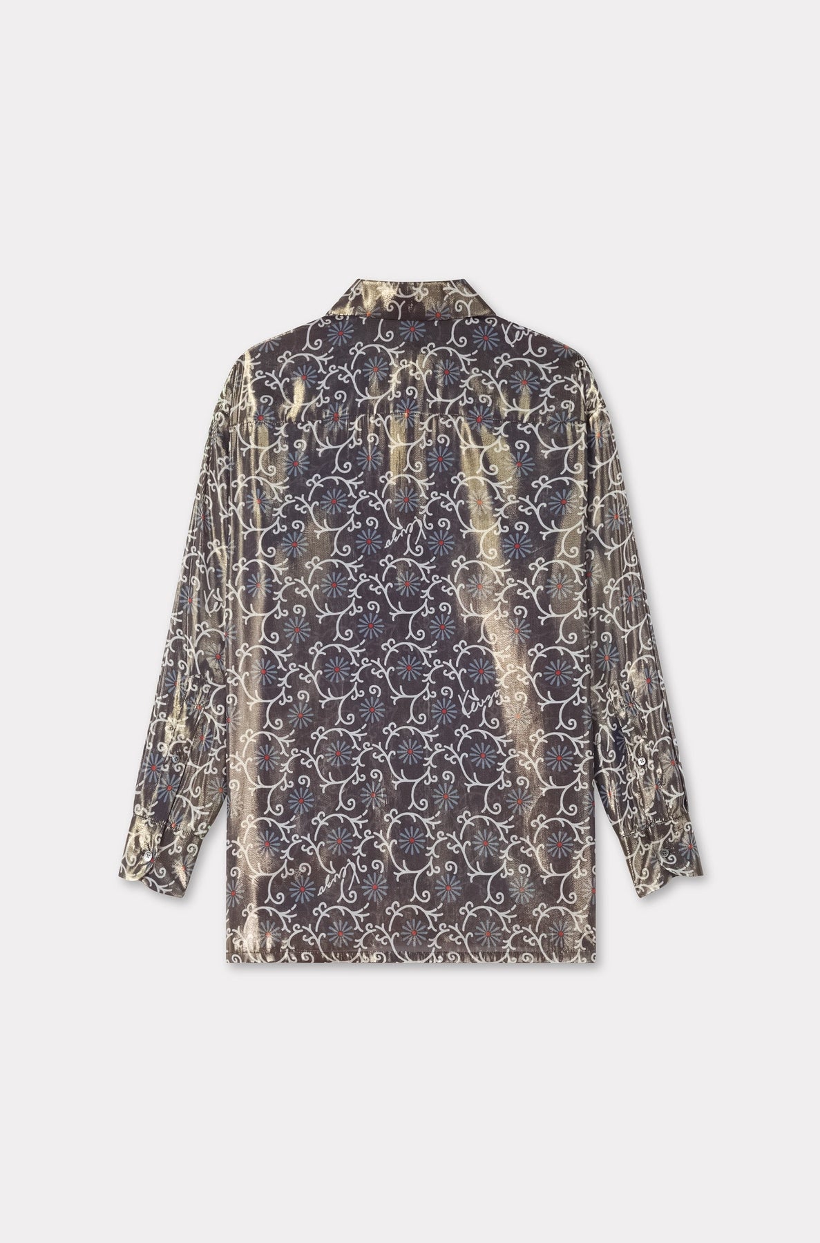 Oversized shirt Kenzo Marguerite - Blue Black
