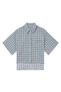 Weave Cropped Shirt /// LVMH