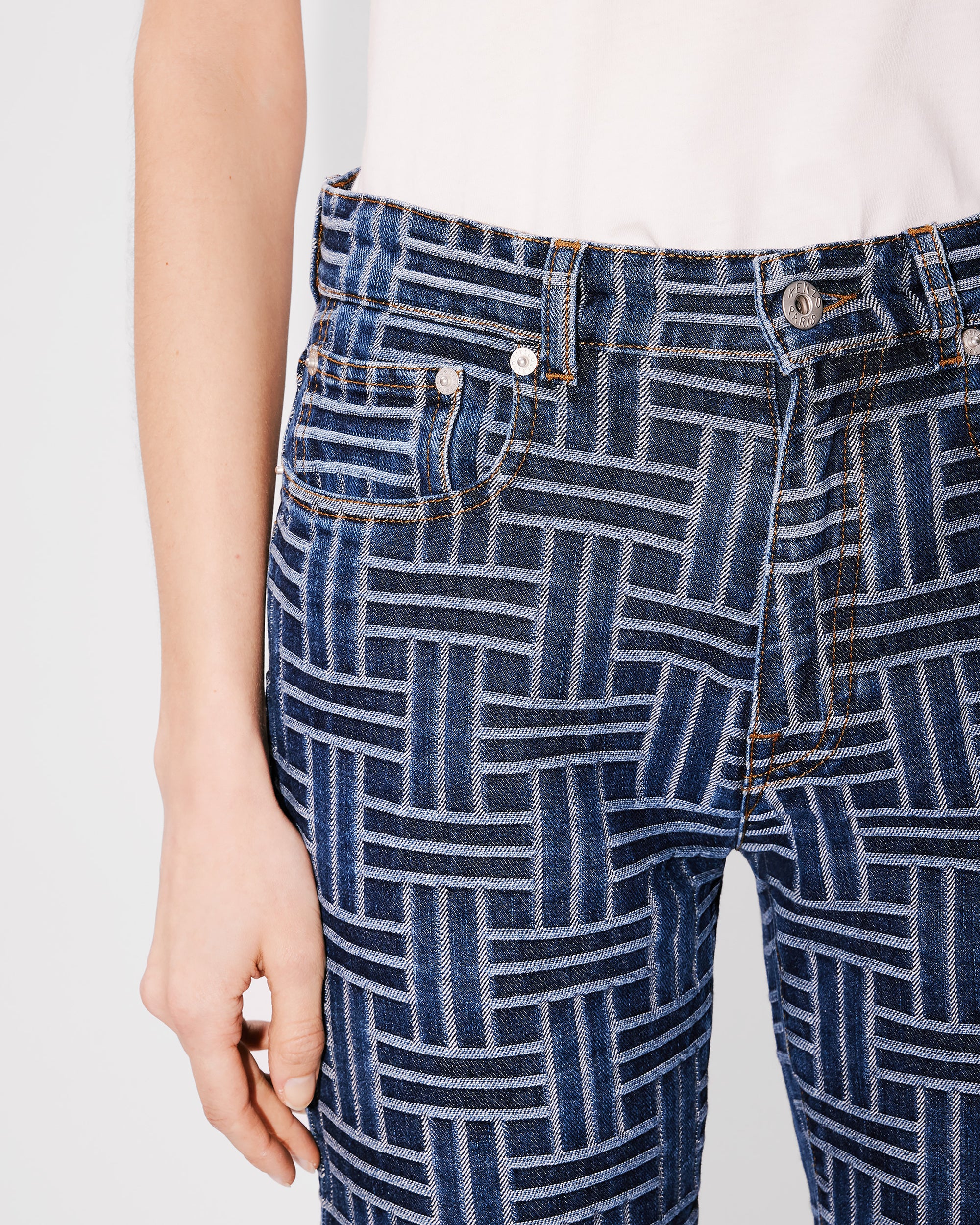 Bara Cropped Fit Jeans Kenzo W