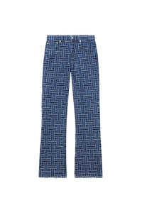 Jean Bara court Kenzo Weave - Medium Stone Blue Denim