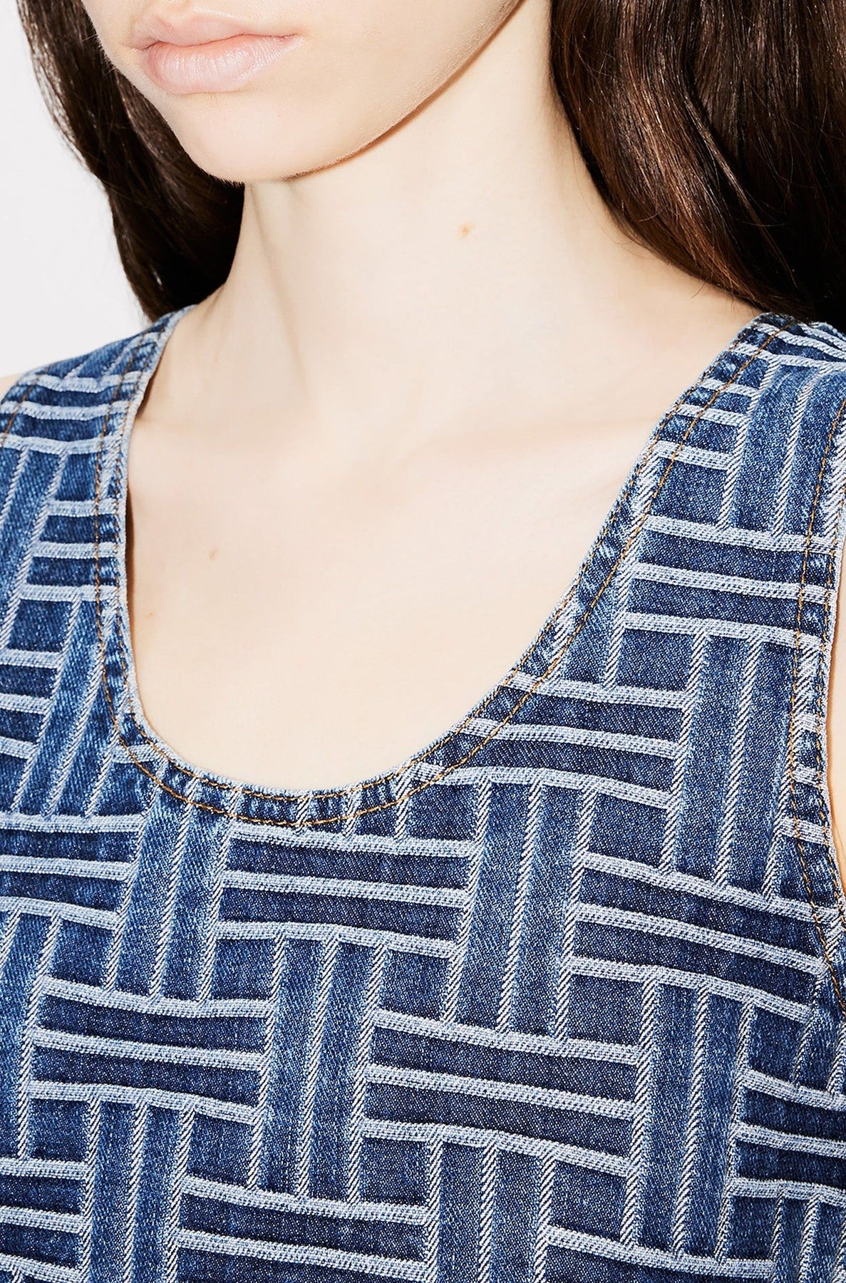 Robe Kenzo Weave - Medium Stone Blue Denim