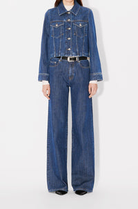 Trucker jacket - Dark Stone Blue Denim