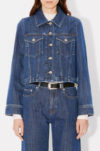 Trucker jacket - Dark Stone Blue Denim