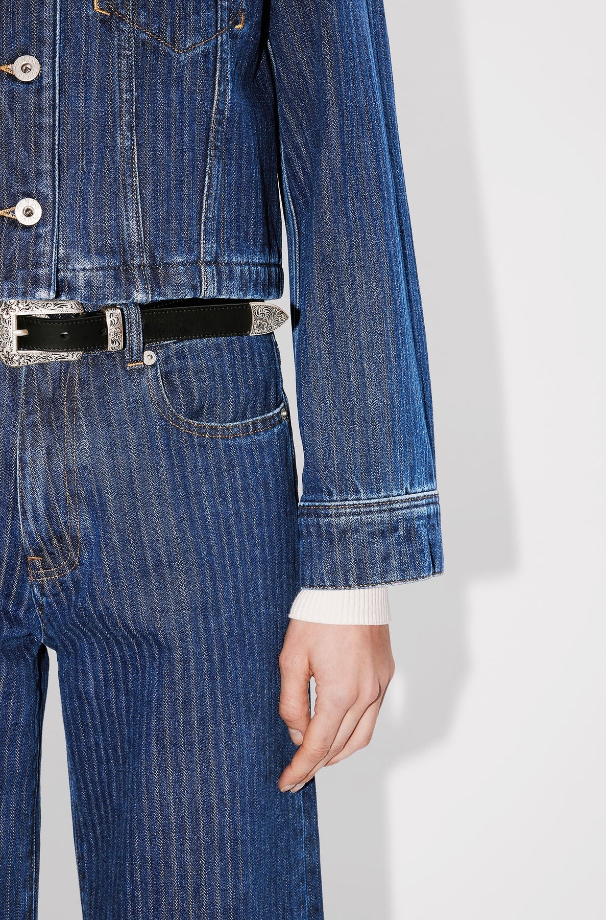 Trucker jacket - Dark Stone Blue Denim