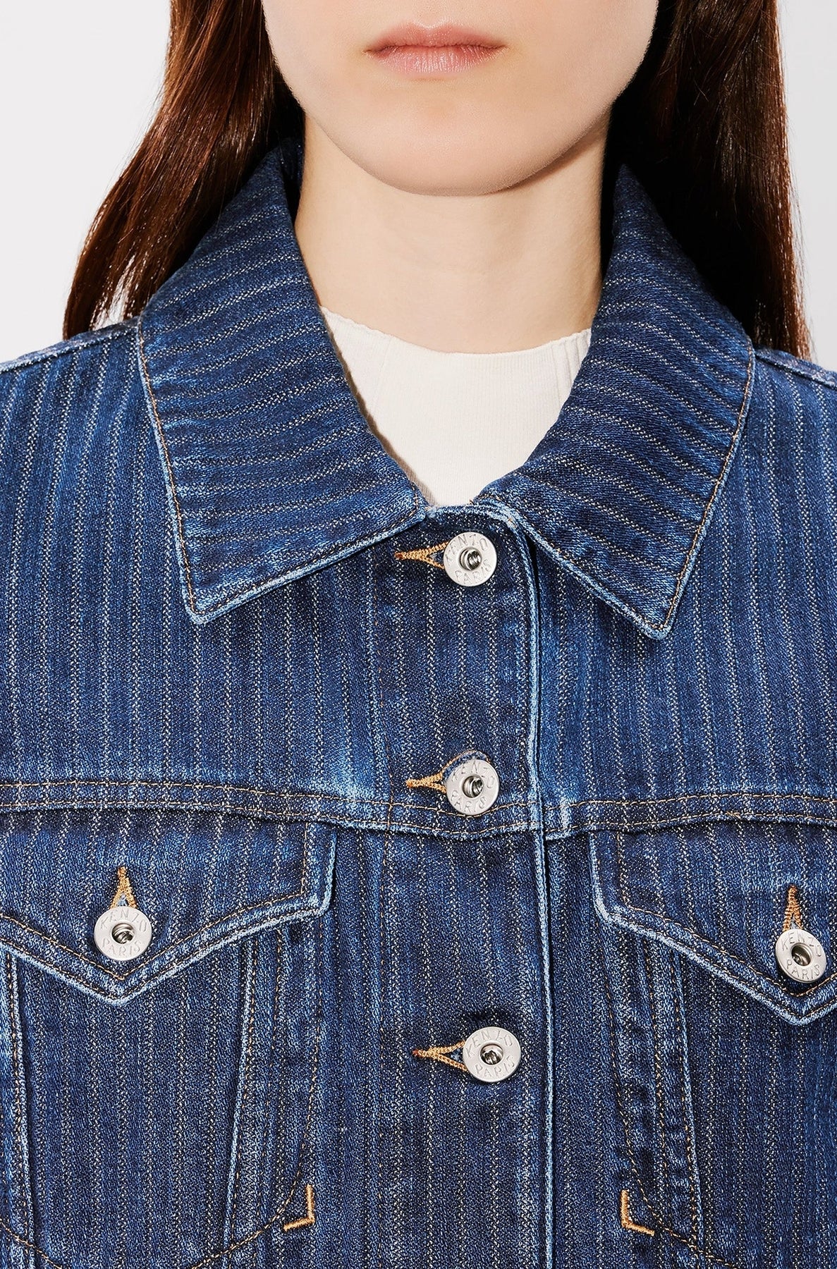 Trucker jacket - Dark Stone Blue Denim