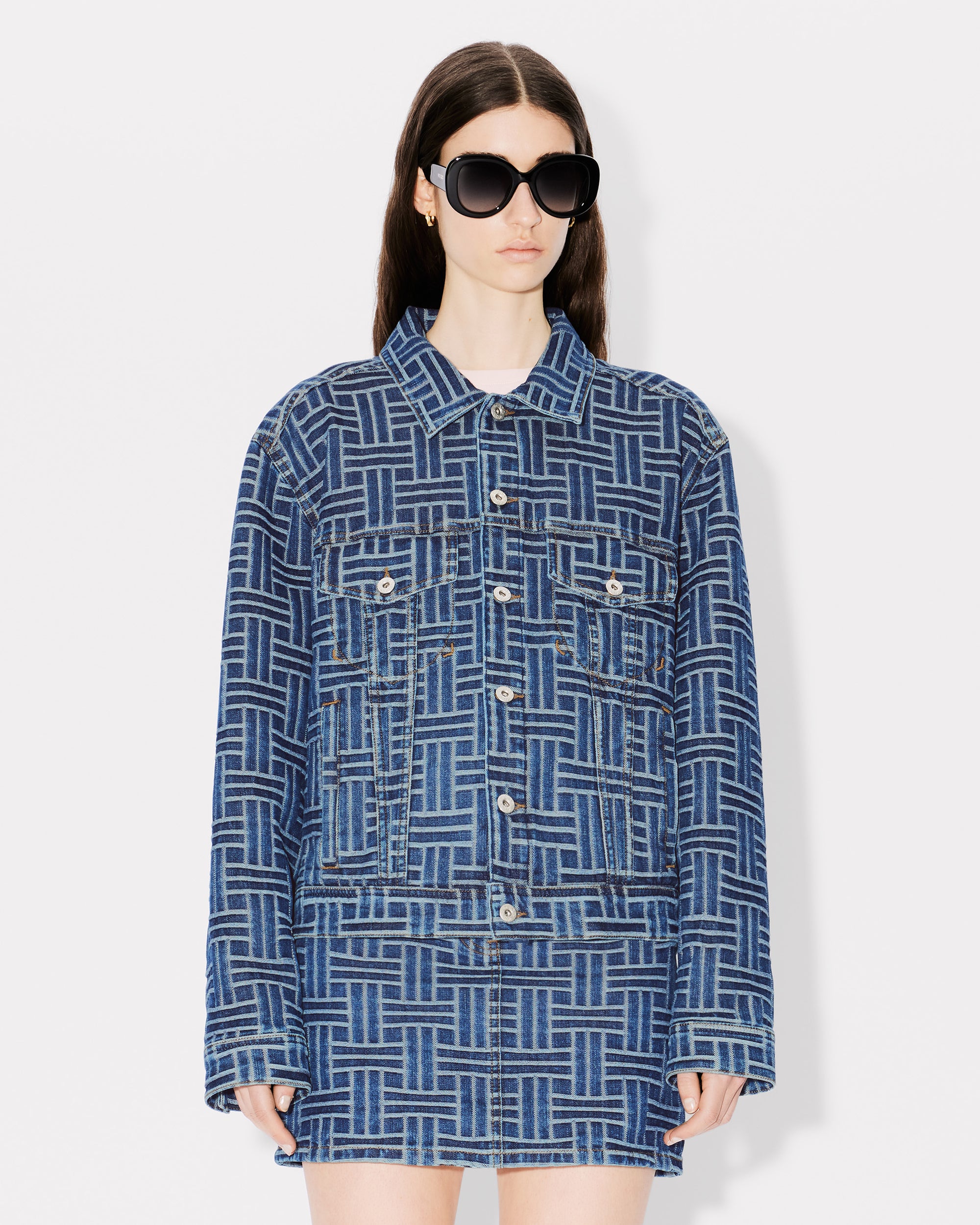 Trucker Jacket Kenzo Weave