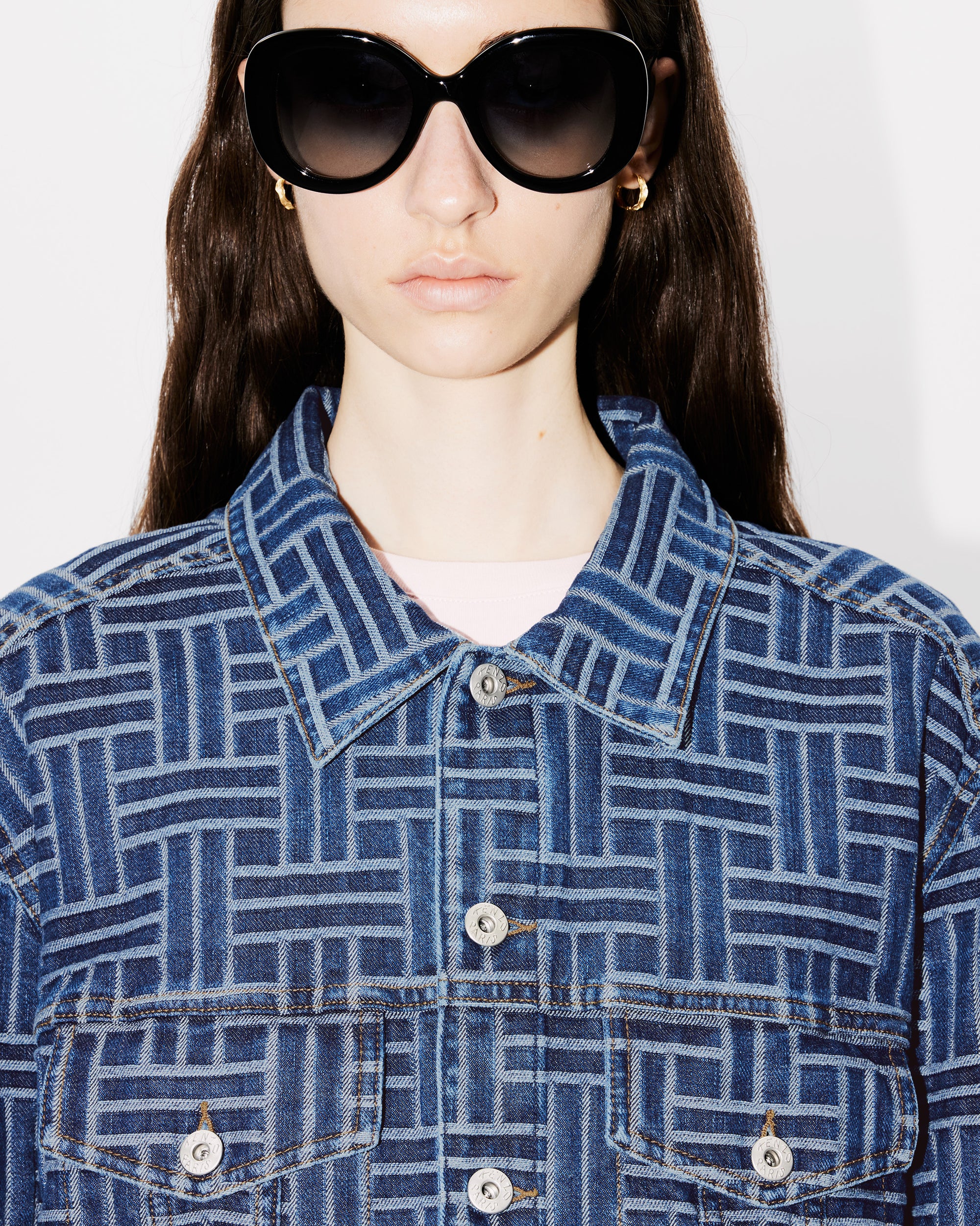 Trucker Jacket Kenzo Weave