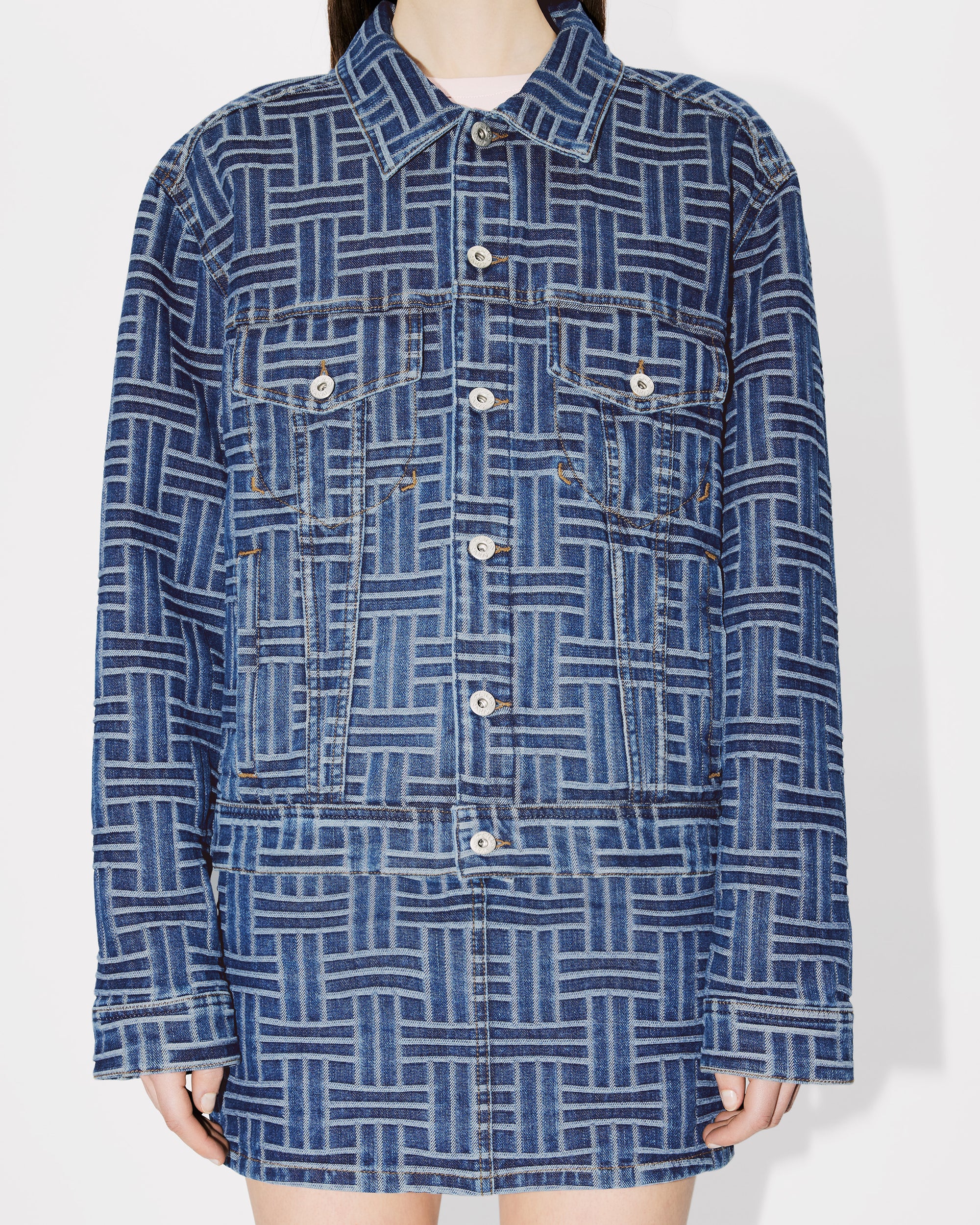 Trucker Jacket Kenzo Weave