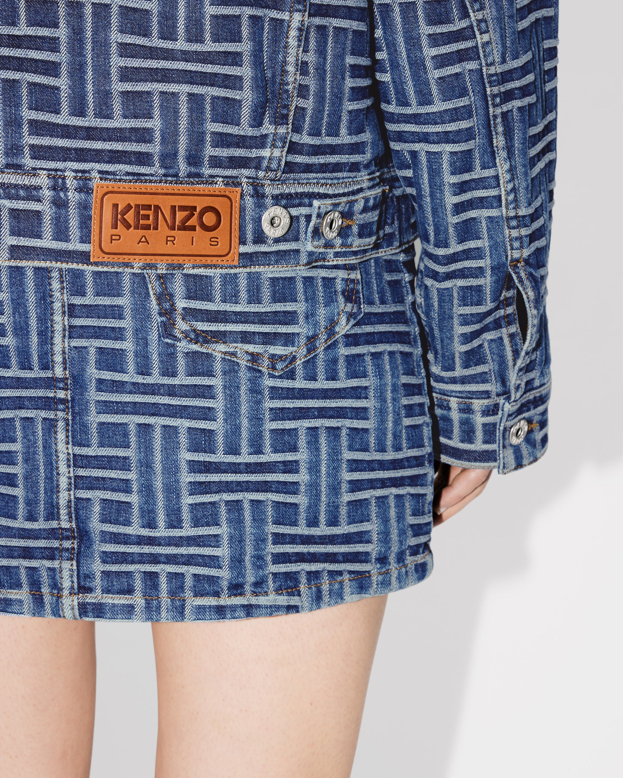 Trucker Jacket Kenzo Weave