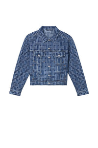 Trucker Jacket Kenzo Weave /// LVMH