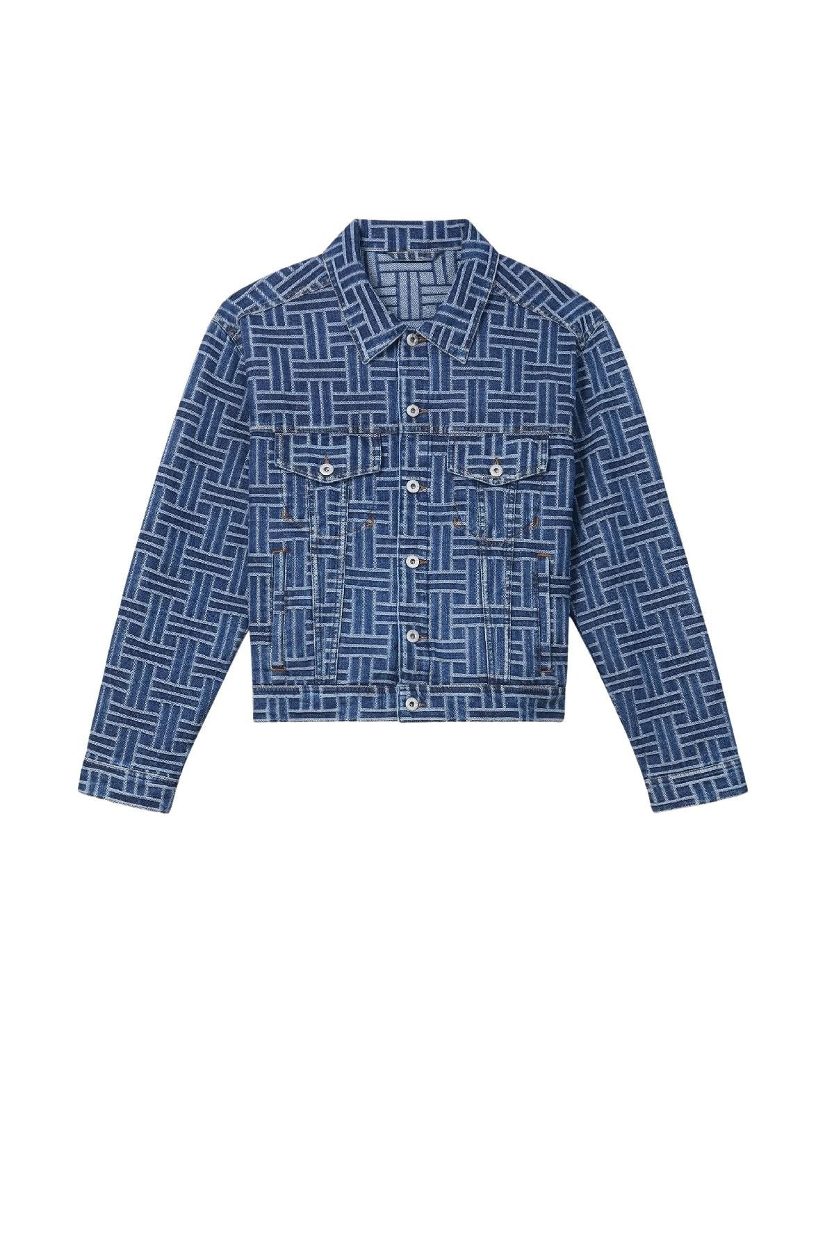 Trucker Jacket Kenzo Weave /// LVMH