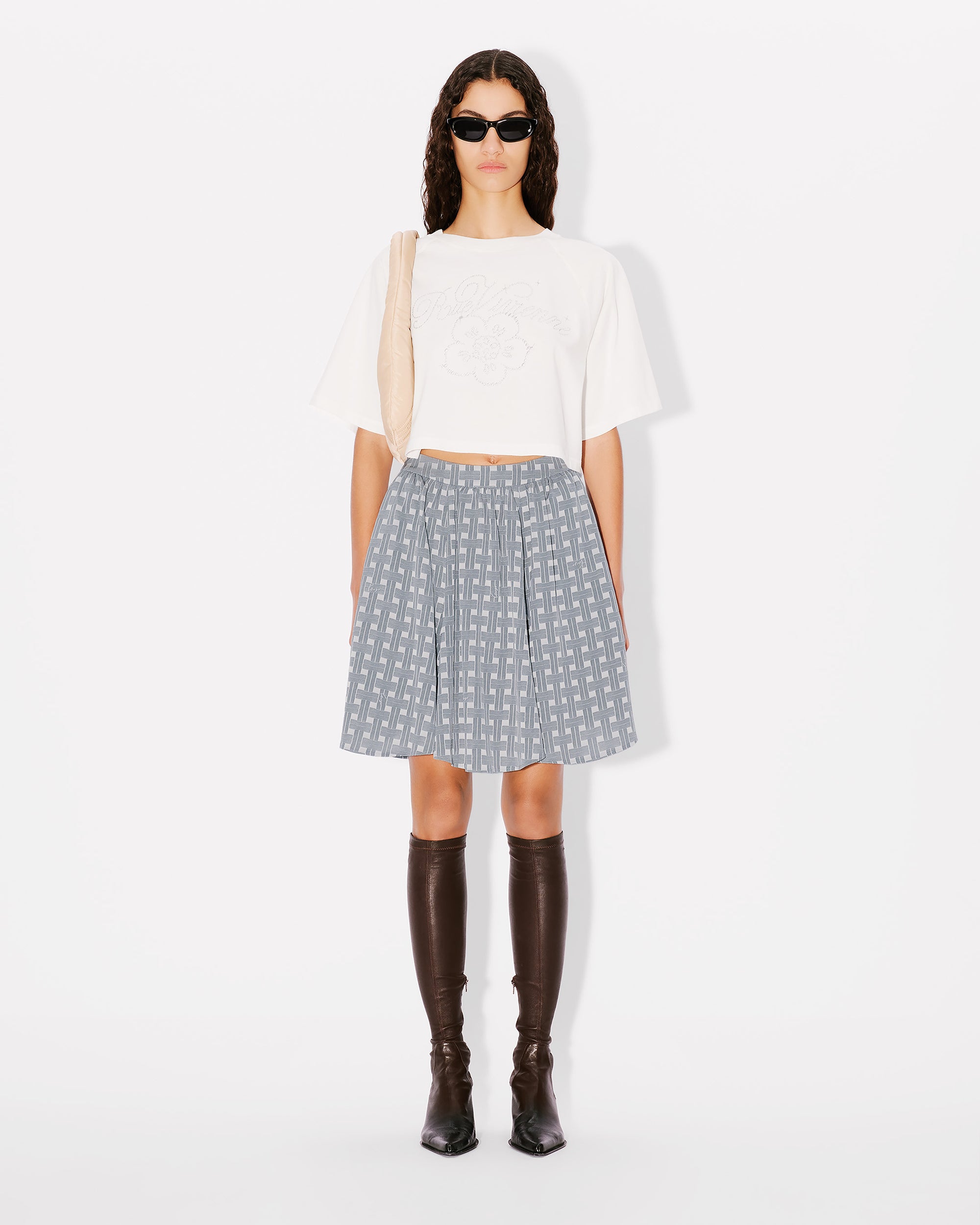 Weave Short Skirt