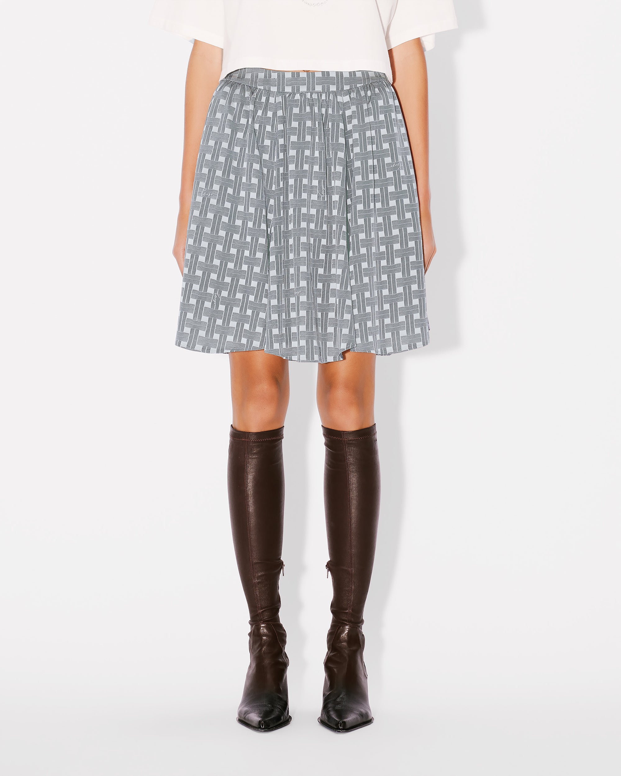 Weave Short Skirt