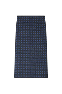 Kenzo Weave midi skirt - Midnight Blue