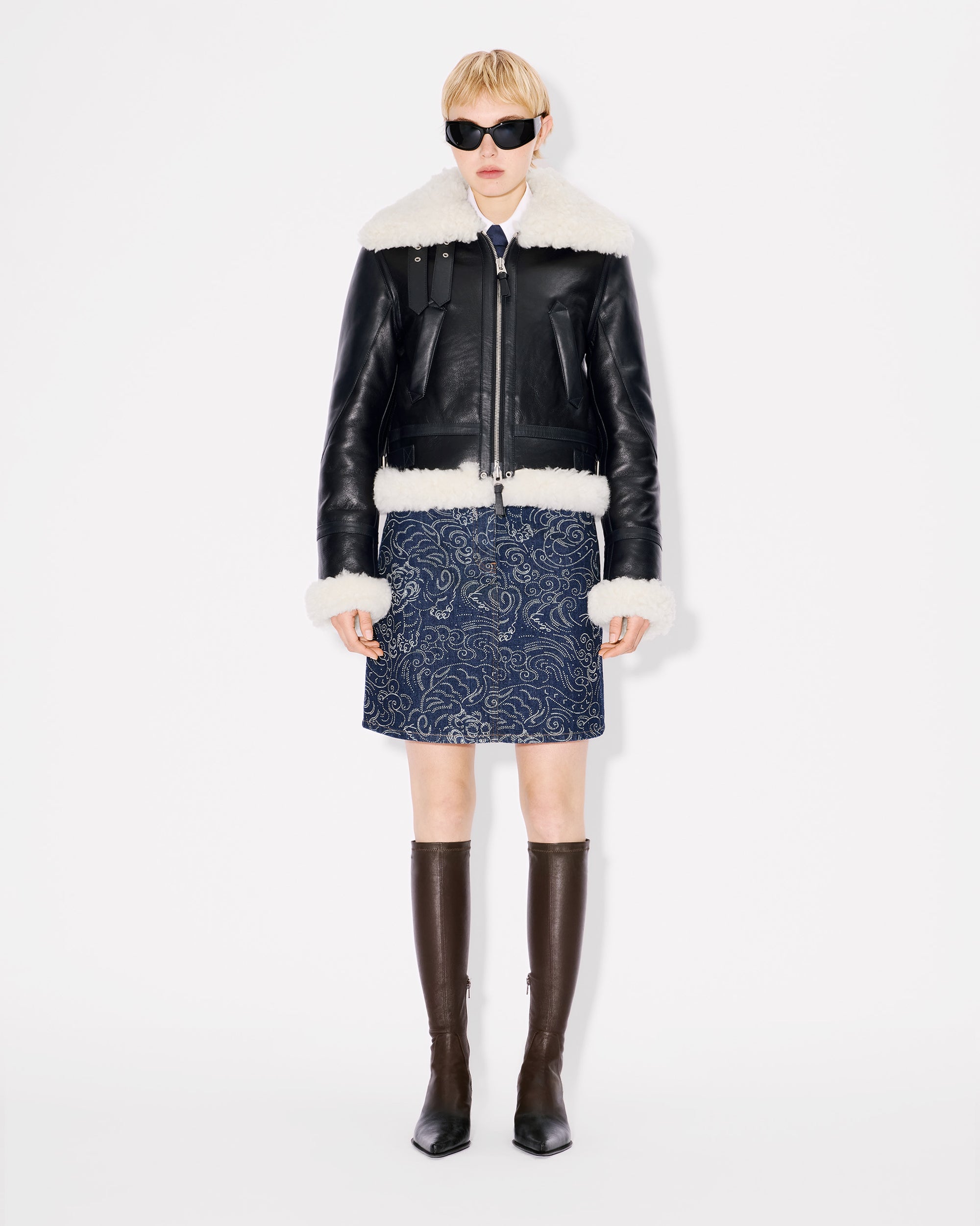 Shearling Bomber