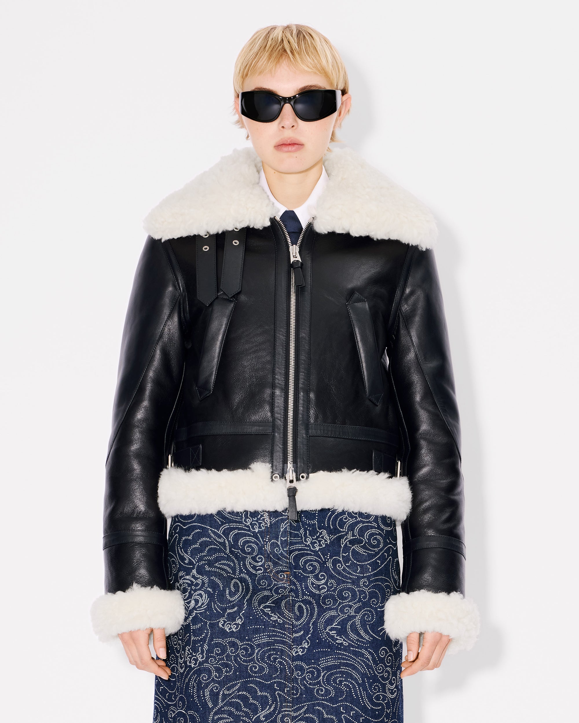 Shearling Bomber