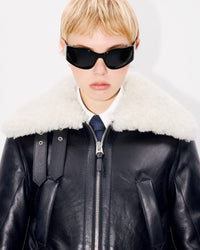 Shearling Bomber