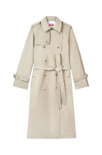 Long kimono trenchcoat - Beige