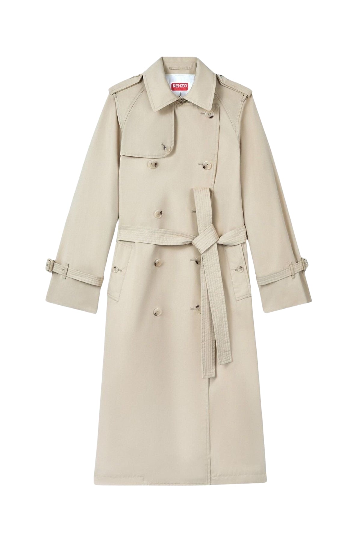 Long kimono trenchcoat - Beige