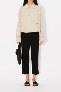 Short kimono trenchcoat - Beige