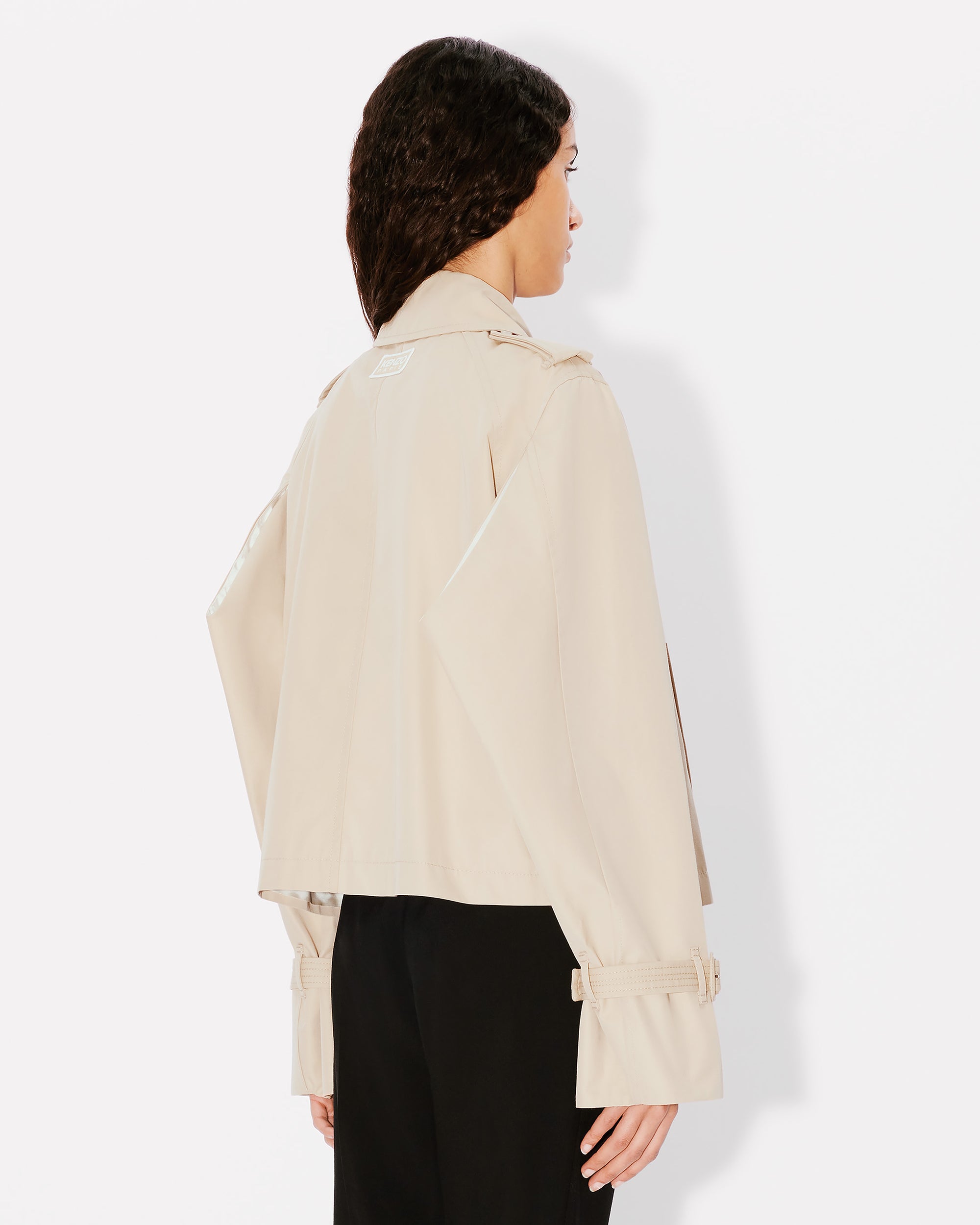 Short Kimono Trench