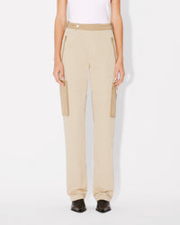 Cotton Fitted Cargo Pants