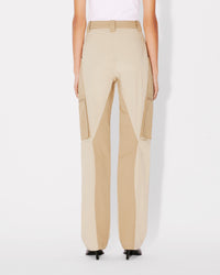 Cotton Fitted Cargo Pants