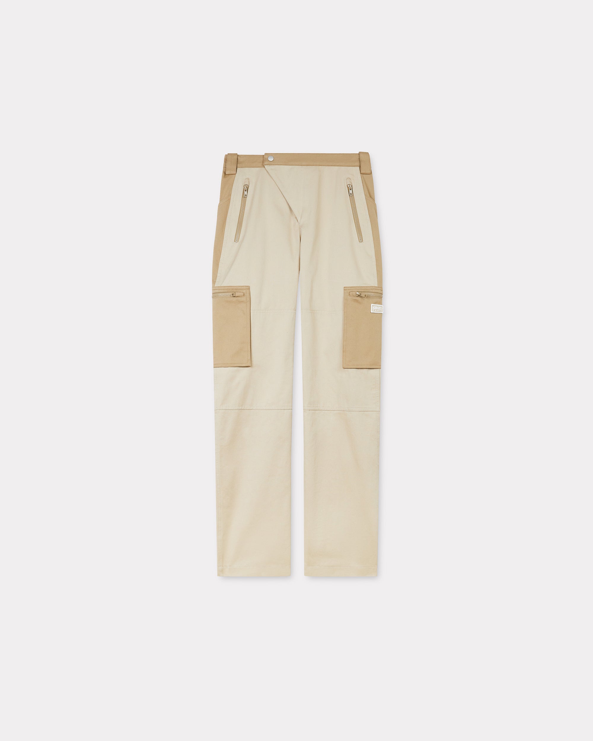 Cotton Fitted Cargo Pants