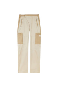 Pantalon cargo ajusté - Beige